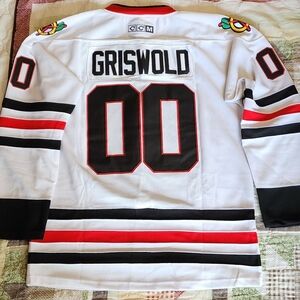 Chicago Blackhawks Jersey CLARK GRISWALD CHRISTMAS VACATION